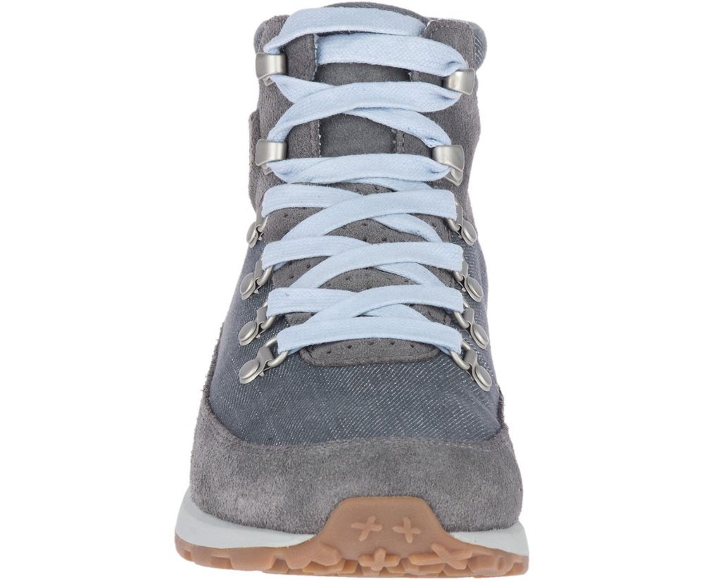 Merrell Boots Grey - Ashford Classic Chukka - Womens 31NHEBYTS